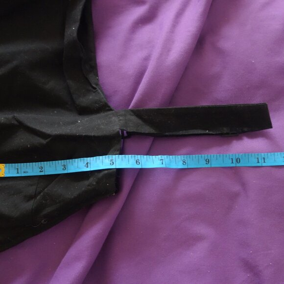 H&M Made in Turkey Size US 6 165/84A 100% Cotton Black Dress - Picture 5 of 9